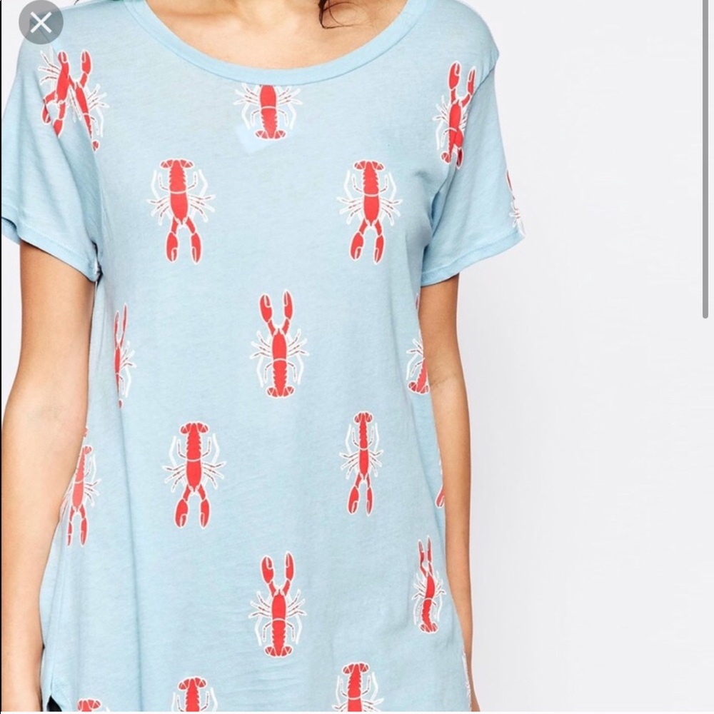 Wildfox lobster tee